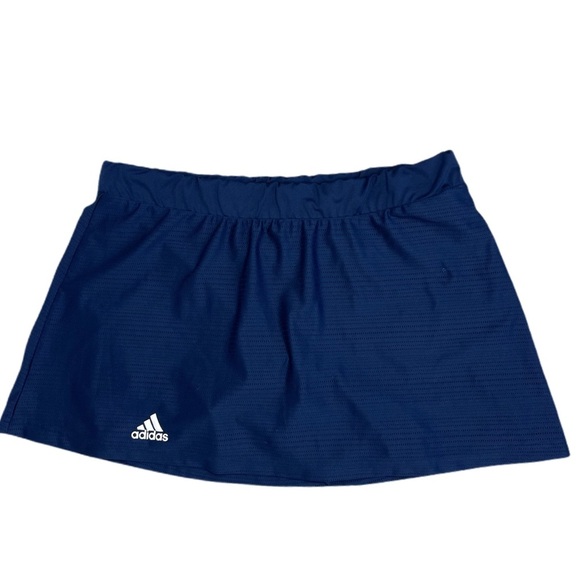 ADIDAS Tennis Skort Navy Blue Climalite Size L - Picture 1 of 6